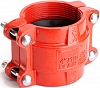 Муфта грувлочная гибкая для ПЭВП, ПЭНД, ПНД труб Lede HDPE-200