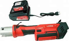 Аккумуляторный гидравлический радиальный пресс для обжима фитингов Voll V-Press