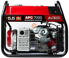 Alteco APG 7000 бензиновый генератор вид сбоку 2