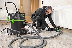 Использование строительного пылесоса Eibenstock ESS 35 MP Использование строительного пылесоса Eibenstock ESS 35 MP