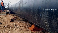 Применение вращательной роликовой опоры для труб ПНДело РО-1400В Применение вращательной роликовой опоры для труб ПНДело РО-1400В